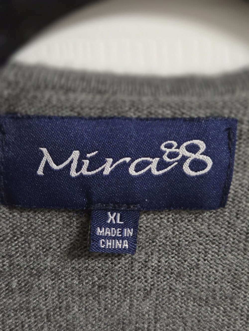 Mira88 Women's Ruffled Open Cardigan - Gray Size XL - Picture 2 of 4